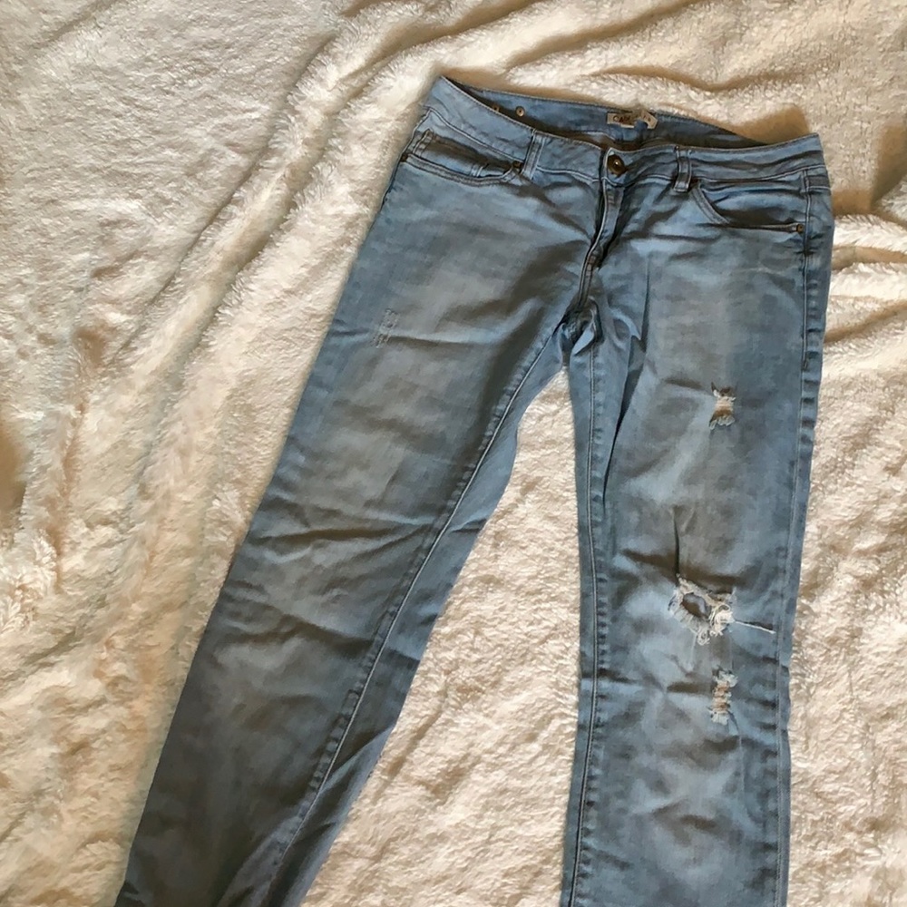 Cabi ankle length light blue Jean 4